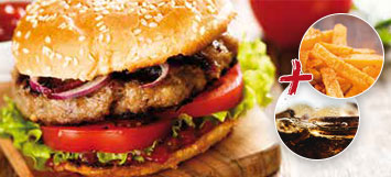 Produktbild Hamburger Menü